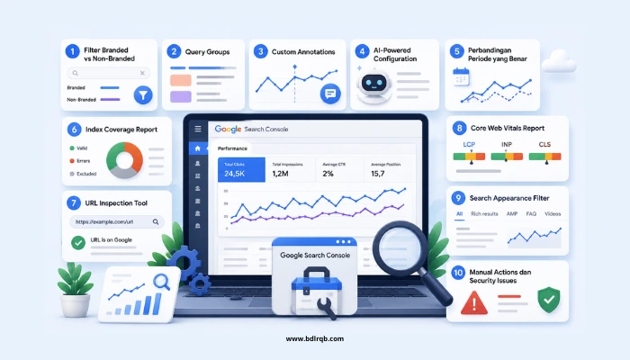 10 fitur Google Search Console yang jarang digunakan