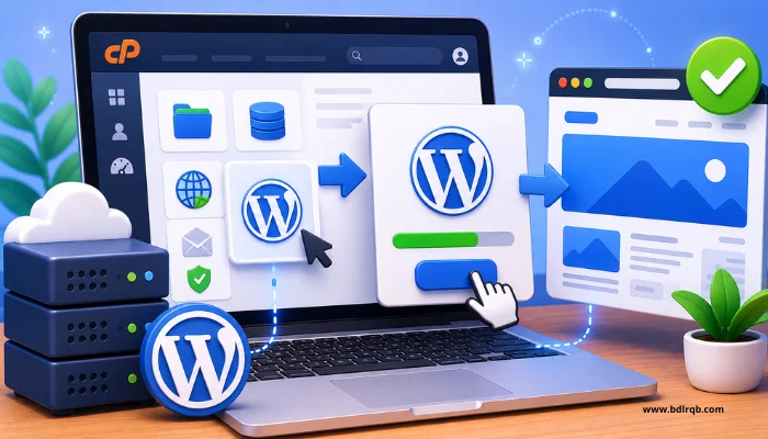 cara instal wordpress di cpanel